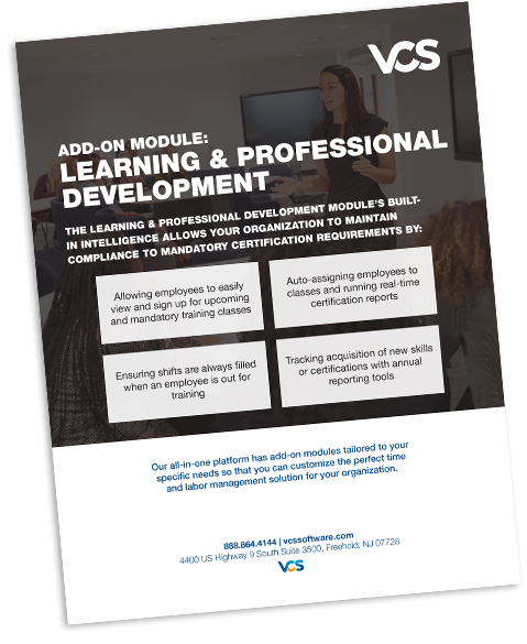 Learning & Professional Development